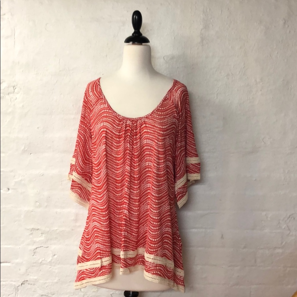 ANTHROPOLOGIE (by Ella Moss) tunic top - NWOT
